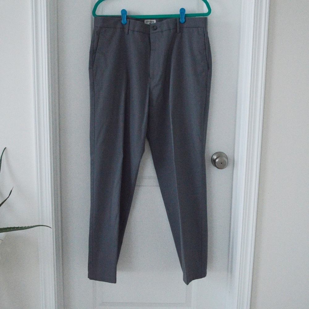 Dockers Classic Fit Grey Dress Pants 36 x 30